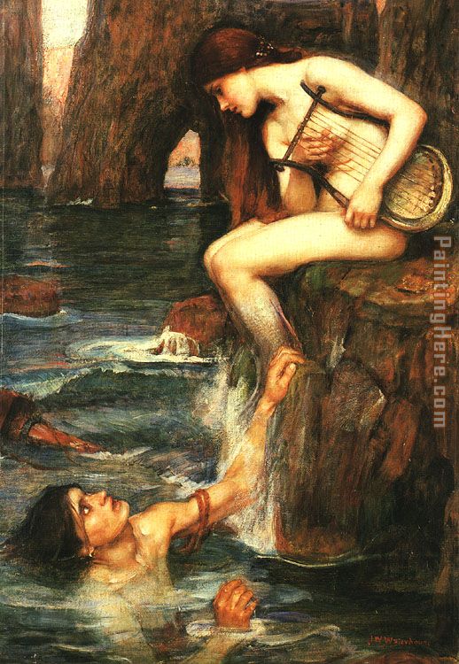 John William Waterhouse The Siren